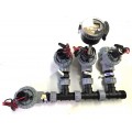 Orbit 4 Station Irrigation Controller Battery Operated + 4 Solenoid Valves + Manifolds